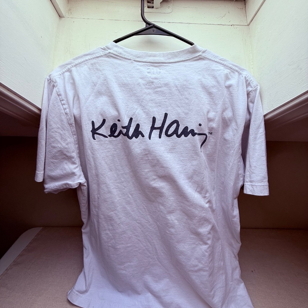 Keith Haring Koen Street Tokyo Vintage T- Shirt Size L - Picture 7 of 9